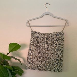 Free People Mini Printed Skirt Size 4